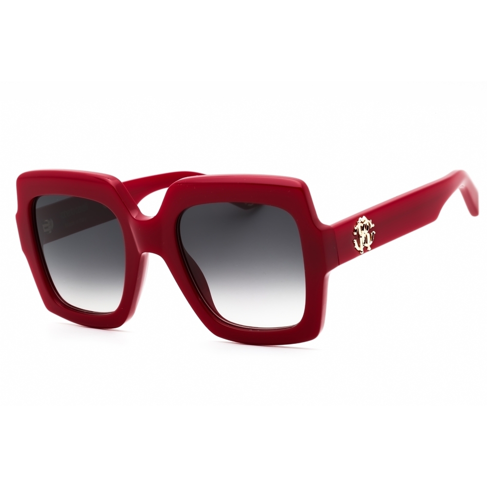 Roberto Cavalli 580848 Sunglasses Red Plastic Oversized